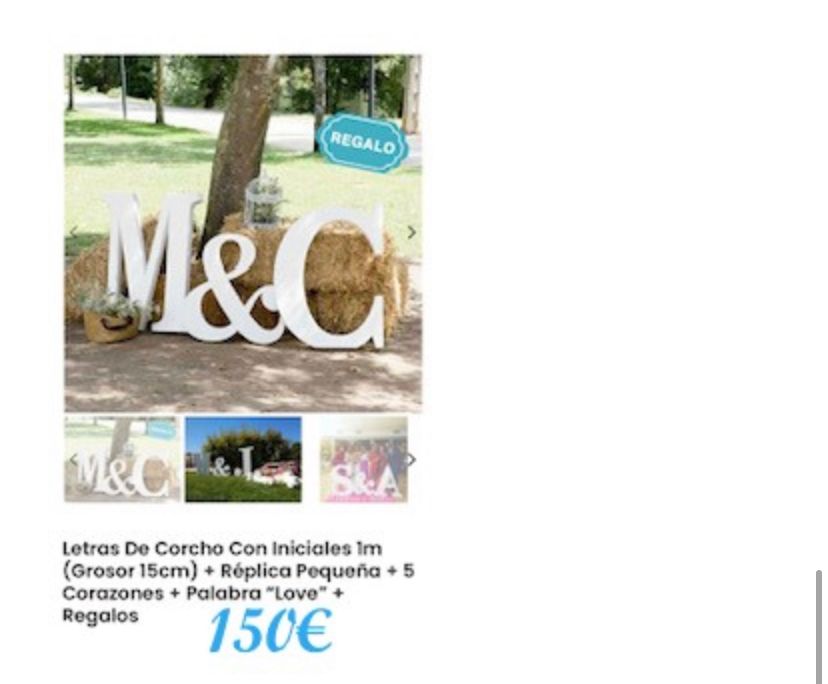 alquiler fotomaton letras